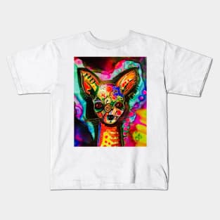 funky pup Kids T-Shirt